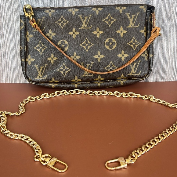 Louis Vuitton Monogram Pochette Accessories Handbag - Picture 1 of 8